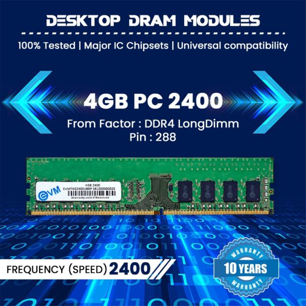 4GB DDR4 2400 (Desktop Ram) - Image 2