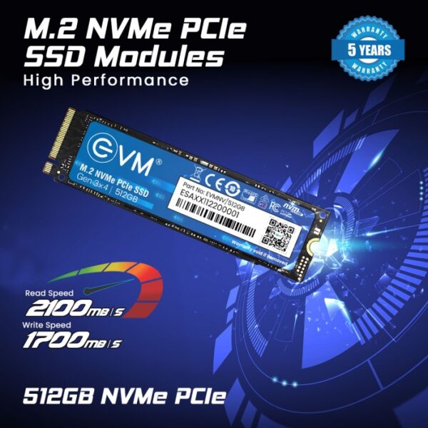 512GB M.2 NVME PCIe SSD - Image 2