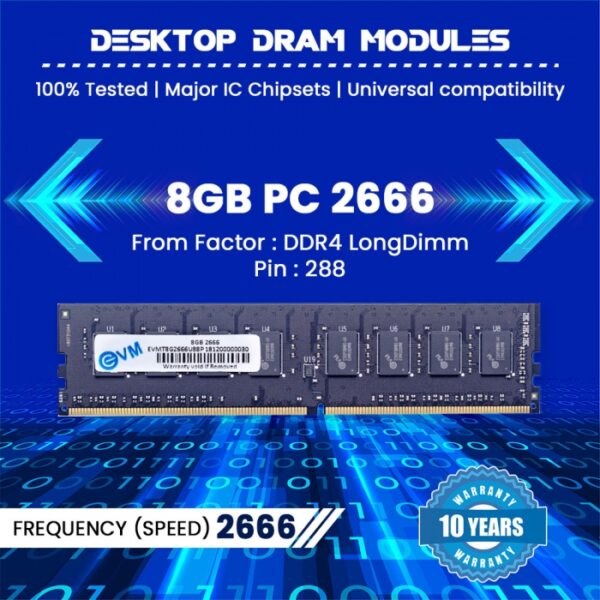 8GB DDR4 2666 (DESKTOP RAM) - Image 2