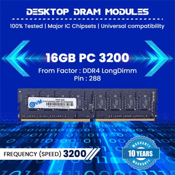 16GB DDR4 3200 DESKTOP RAM - Image 2
